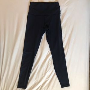 Navy lululemon leggings